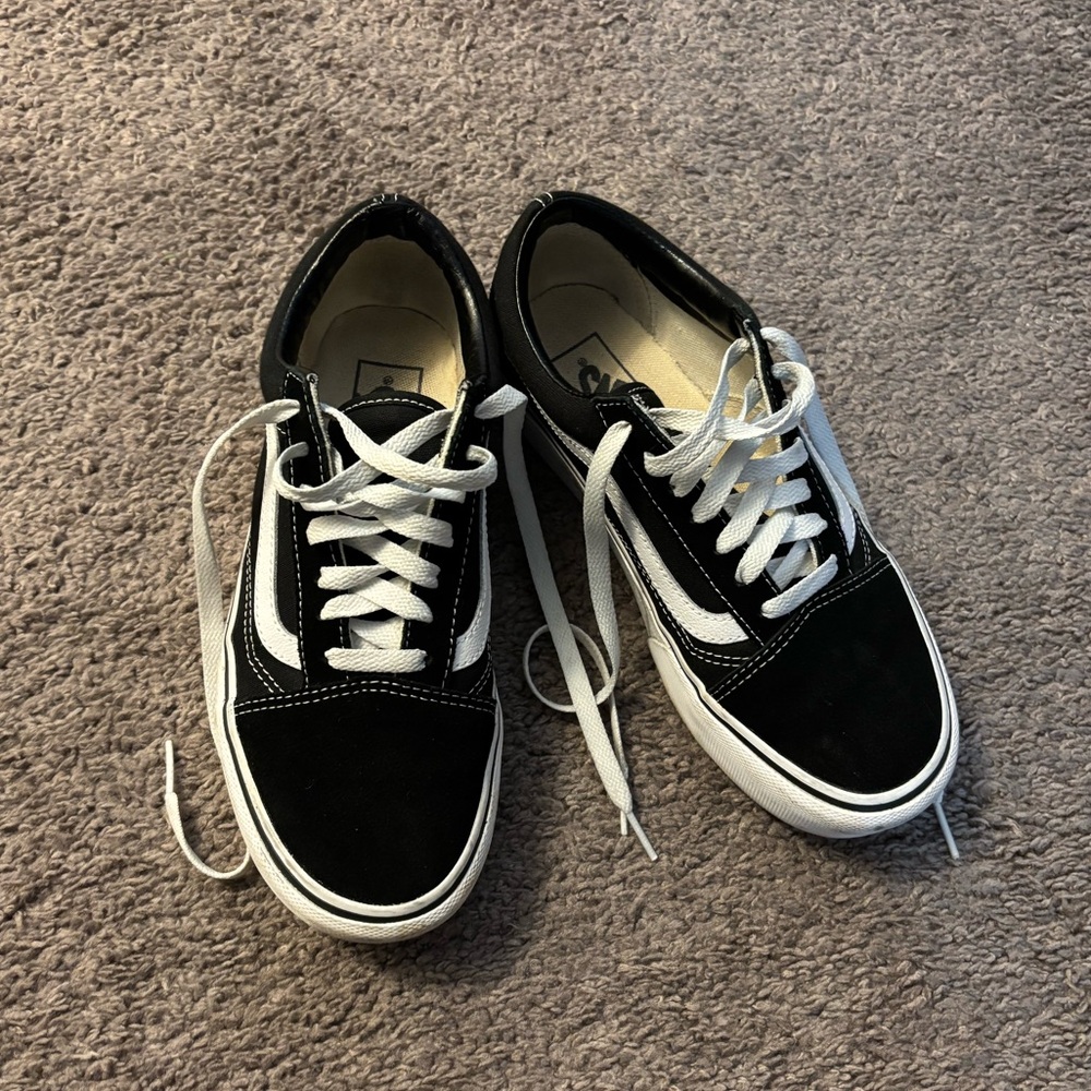 Vans Old Skool Stackform Skate Shoe - Black - Picture 2 of 7